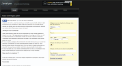 Desktop Screenshot of janalyse.com